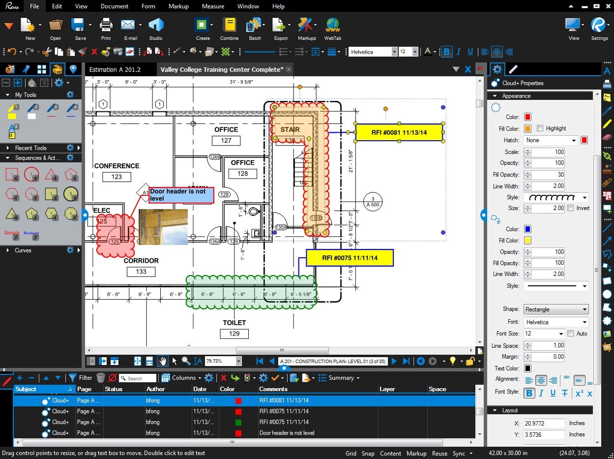 smeup software progettazione BluebeamRevu