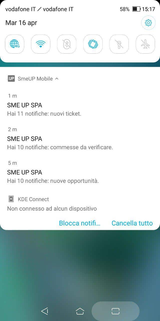 smeup notifiche smeup mobile