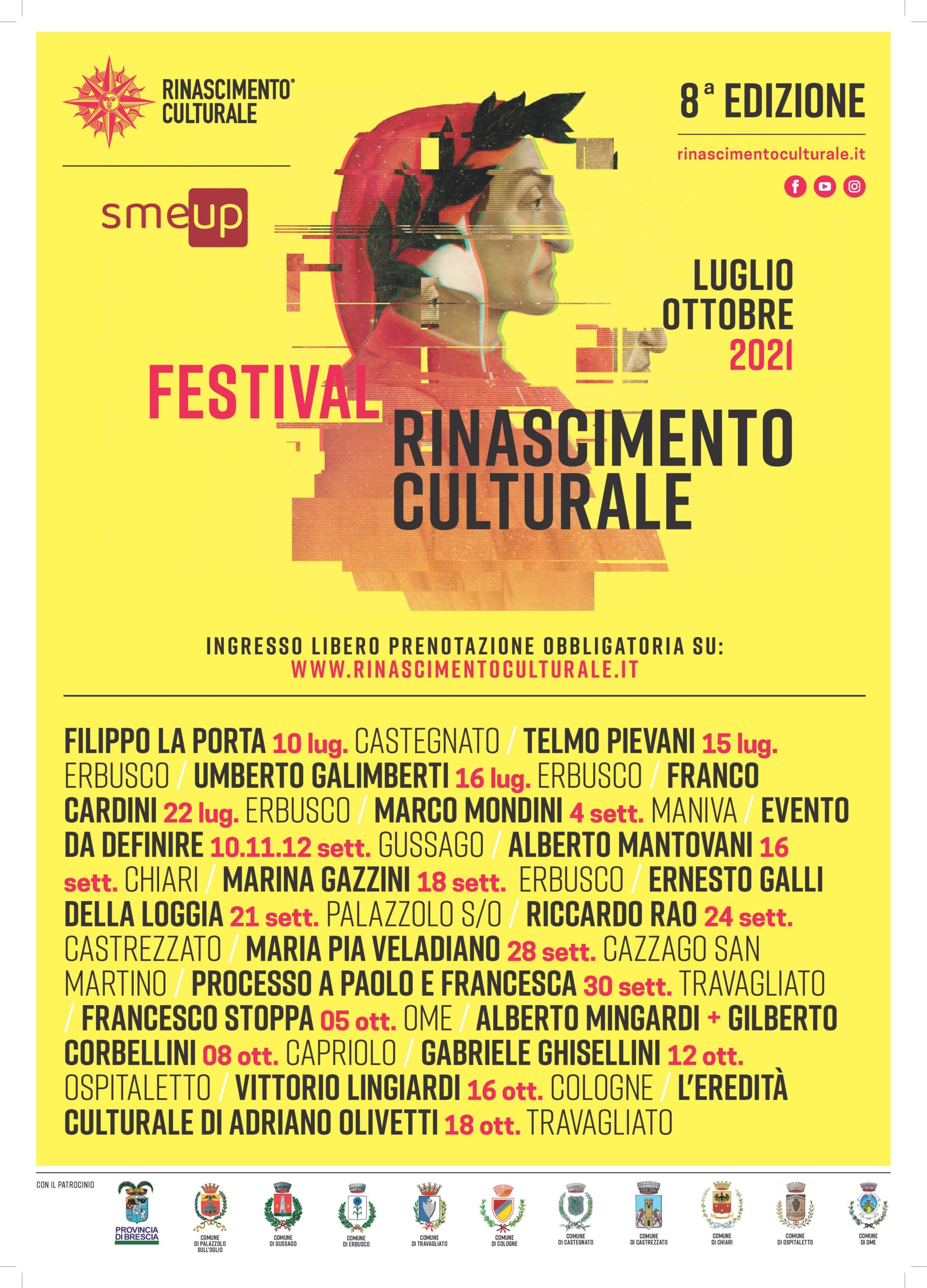 Locandina Programma Rinascimento 2021 smeup