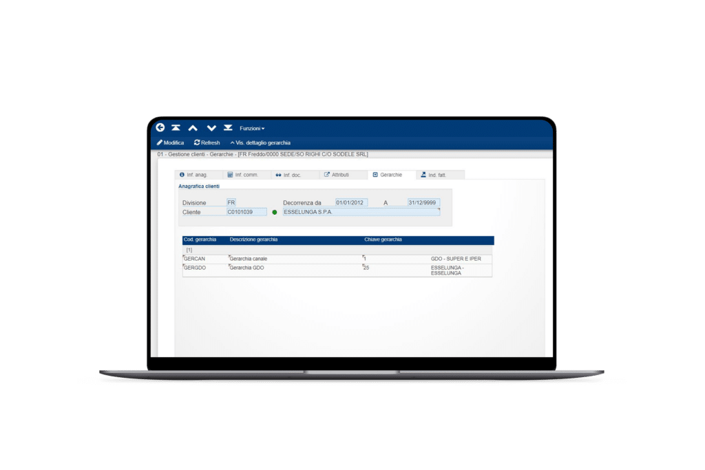 software-gestionale-azienda-alimentare-smeup-anagrafica-cliente-gerarchie software-gestionale-azienda-alimentare-smeup-anagrafica-cliente-gerarchie